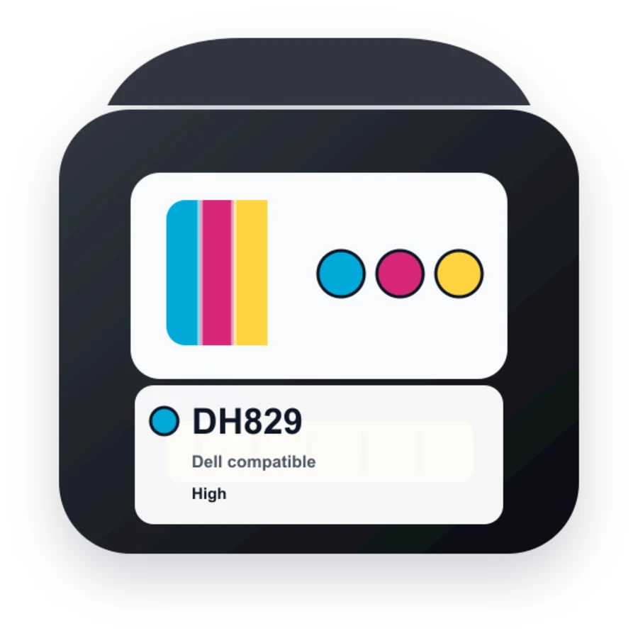 Dell DH929 Color compatible ink