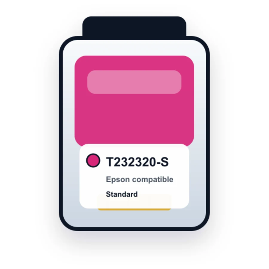 Epson T232320 Magenta compatible ink
