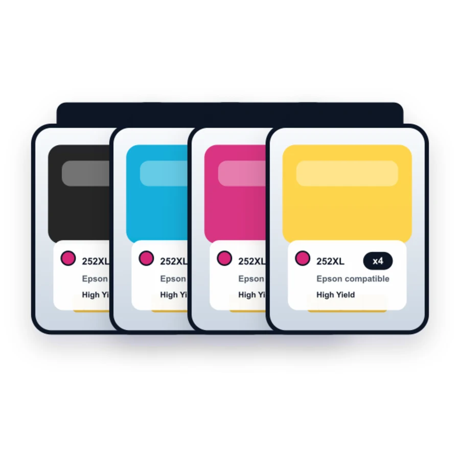 Epson T252XL 4 Combo Sale compatible ink