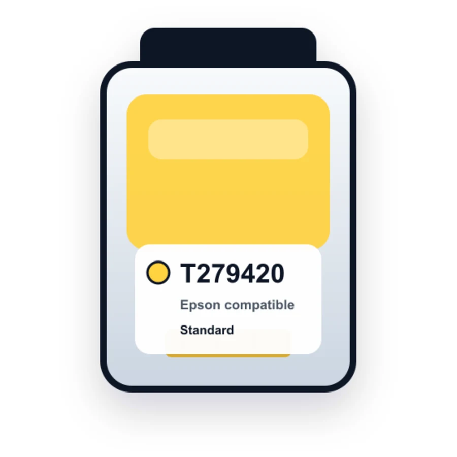 Epson T279420 Yellow compatible ink