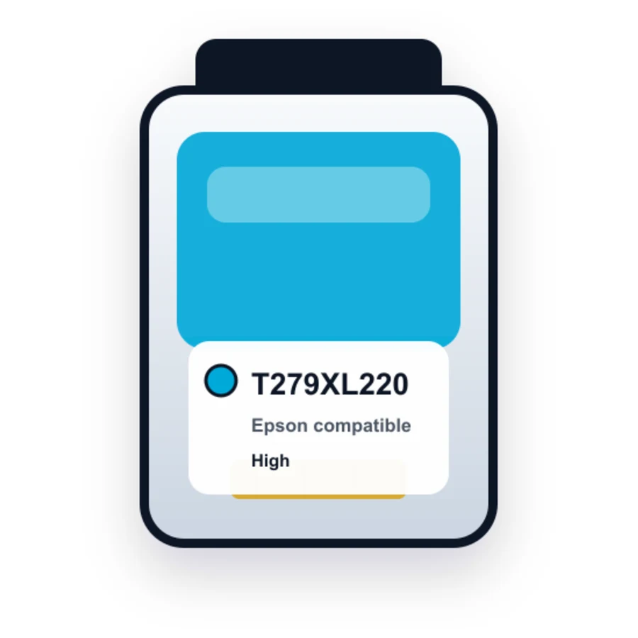 Epson T279XL220 Cyan compatible ink
