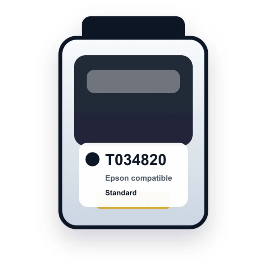 Epson T0348 T034820 Matte Black compatible ink