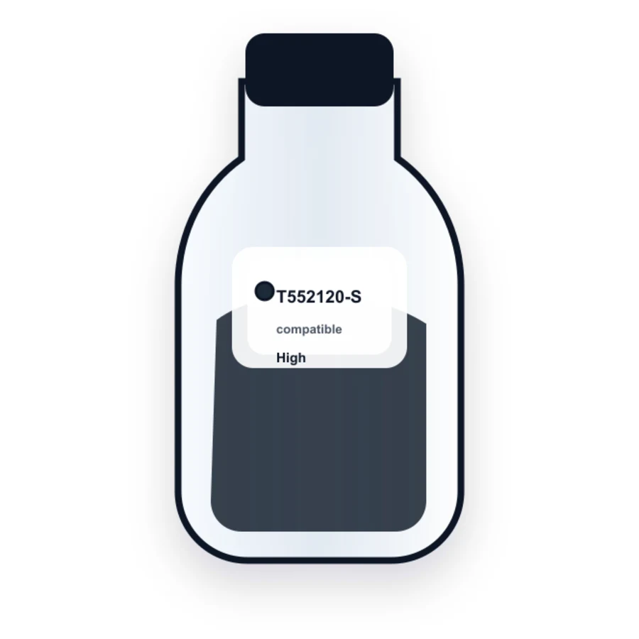 Epson T552120 S Photo Black compatible ink bottle