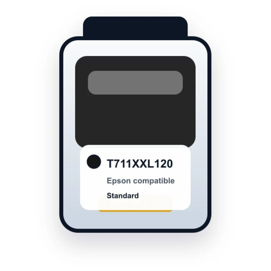 Epson T711XXL120 Black compatible ink