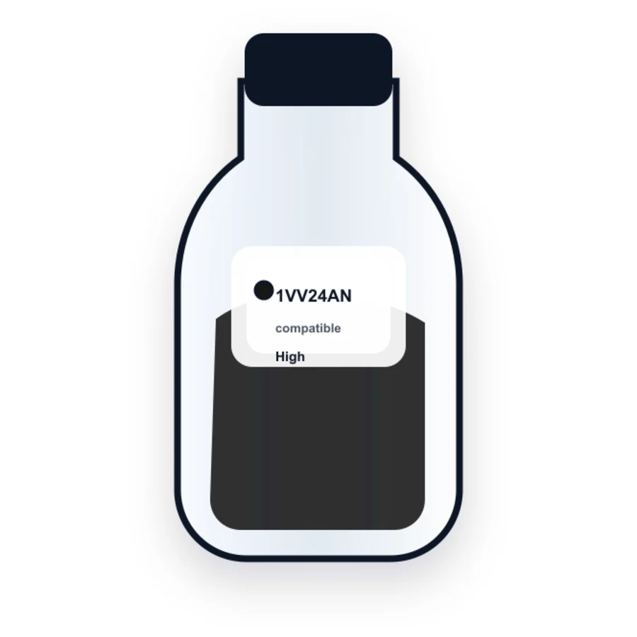 HP 1VV24AN Black compatible ink