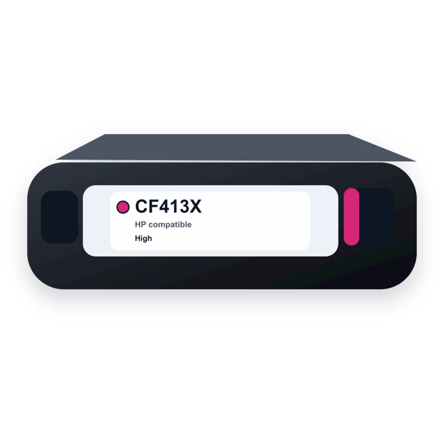 HP CF413X Magenta compatible toner