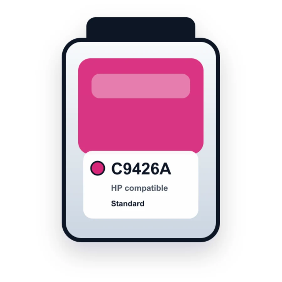 HP C9426A Magenta compatible ink