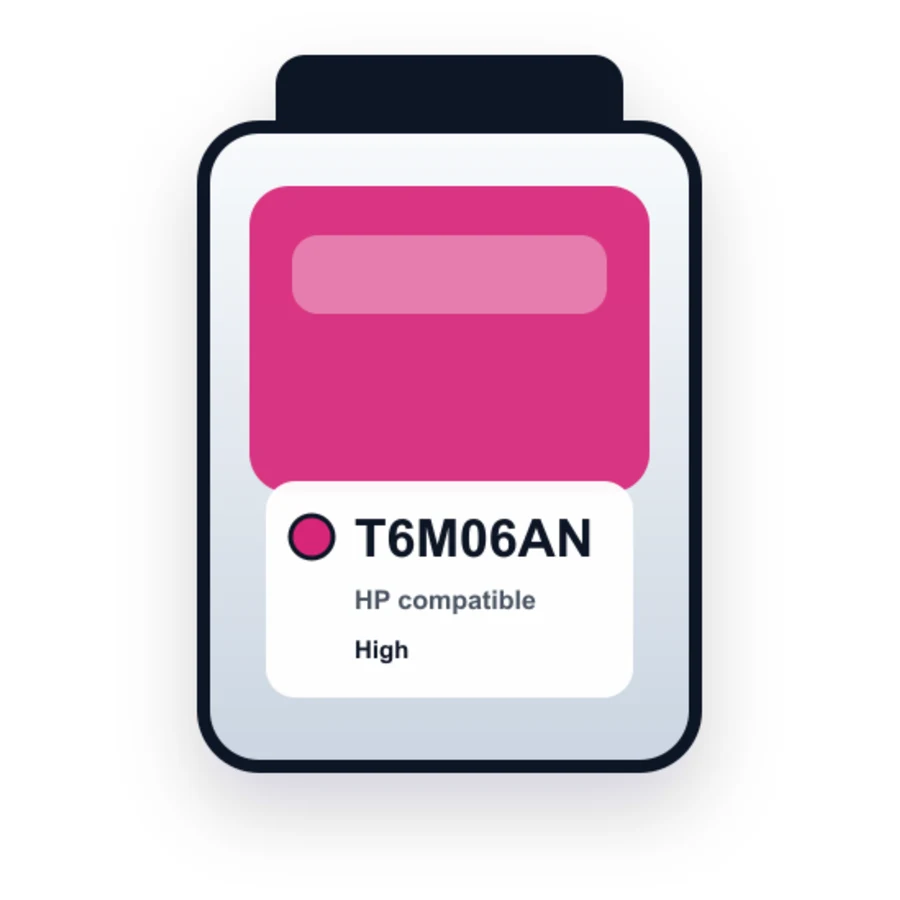 HP 94T6M06AN Magenta compatible ink