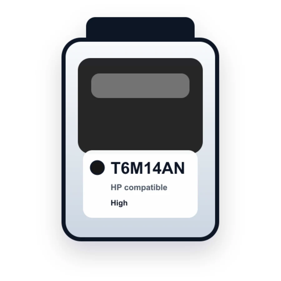 HP 94T6M14AN Black compatible ink