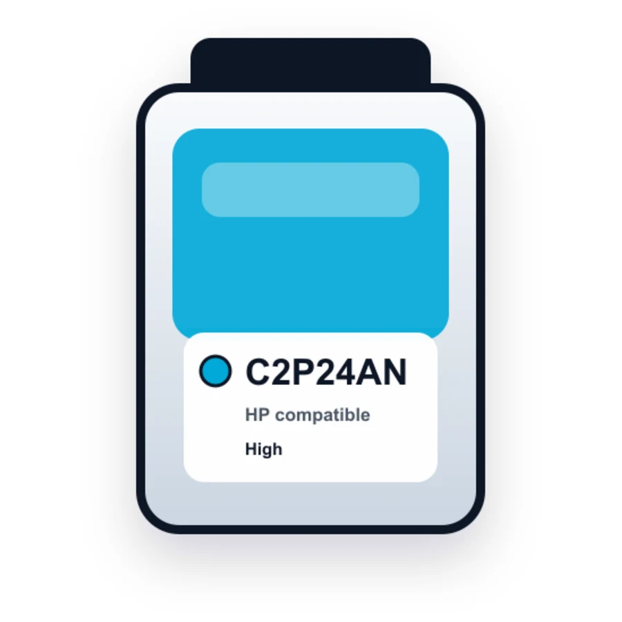 HP 94C2P24AN Cyan compatible ink