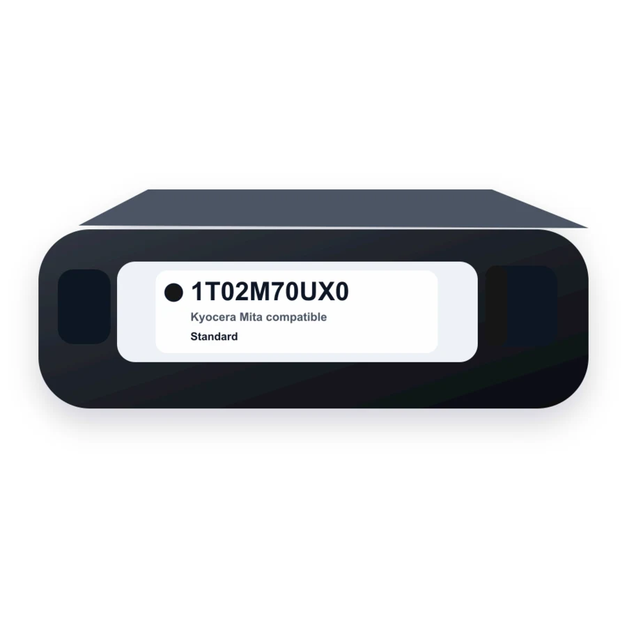 Kyocera TK-1122 Toner Cartridge - 1T02M70UX0 - Black compatible toner
