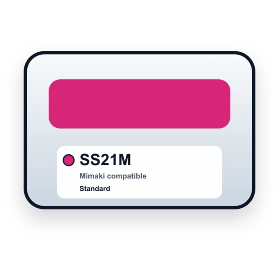 Mimaki SS21M Magenta compatible ink
